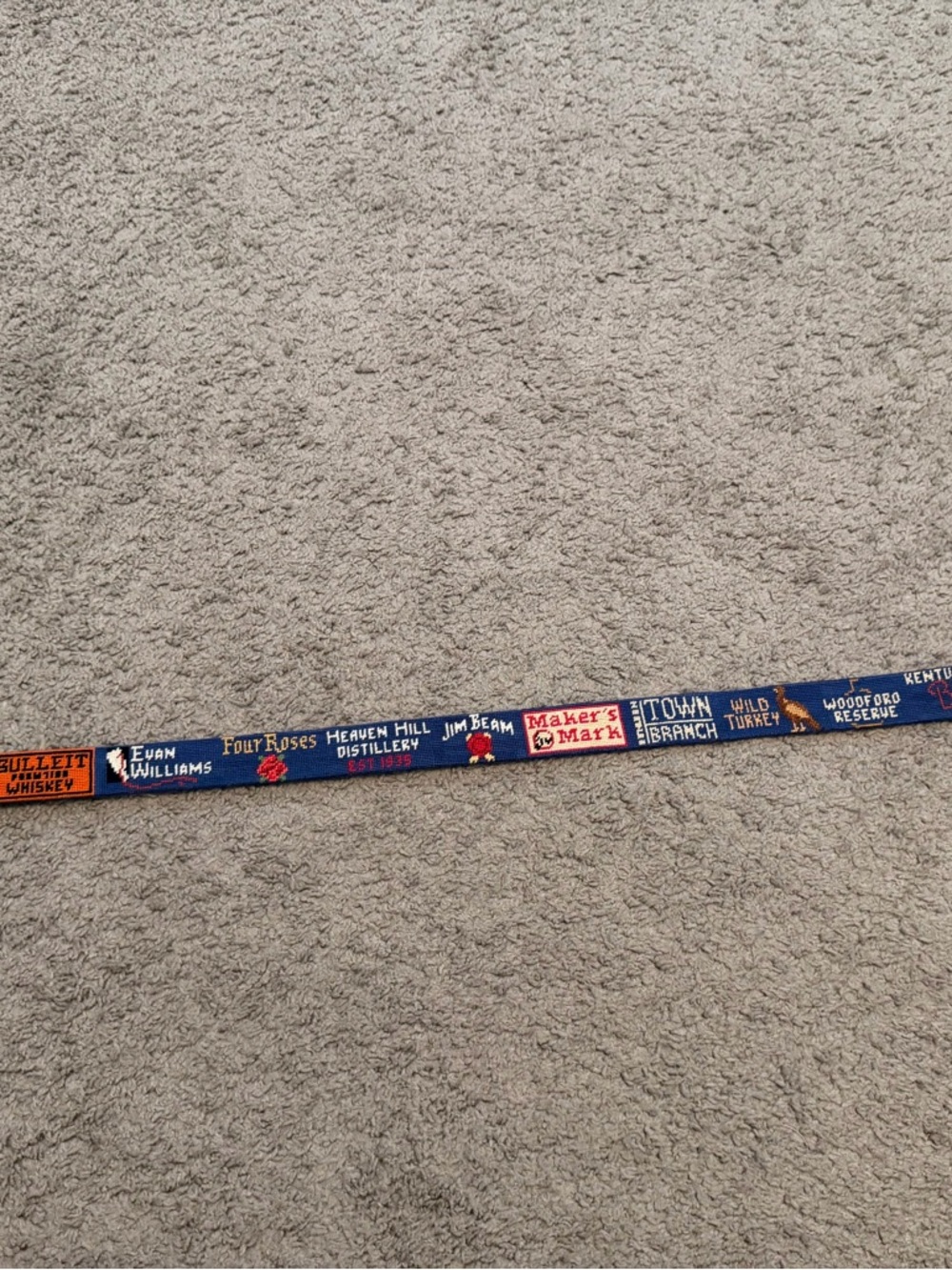 Smathers & Branson KY Bourbon Trail Belt Unworn Size 34 NWT Discontinued Rare - Picture 3 of 4